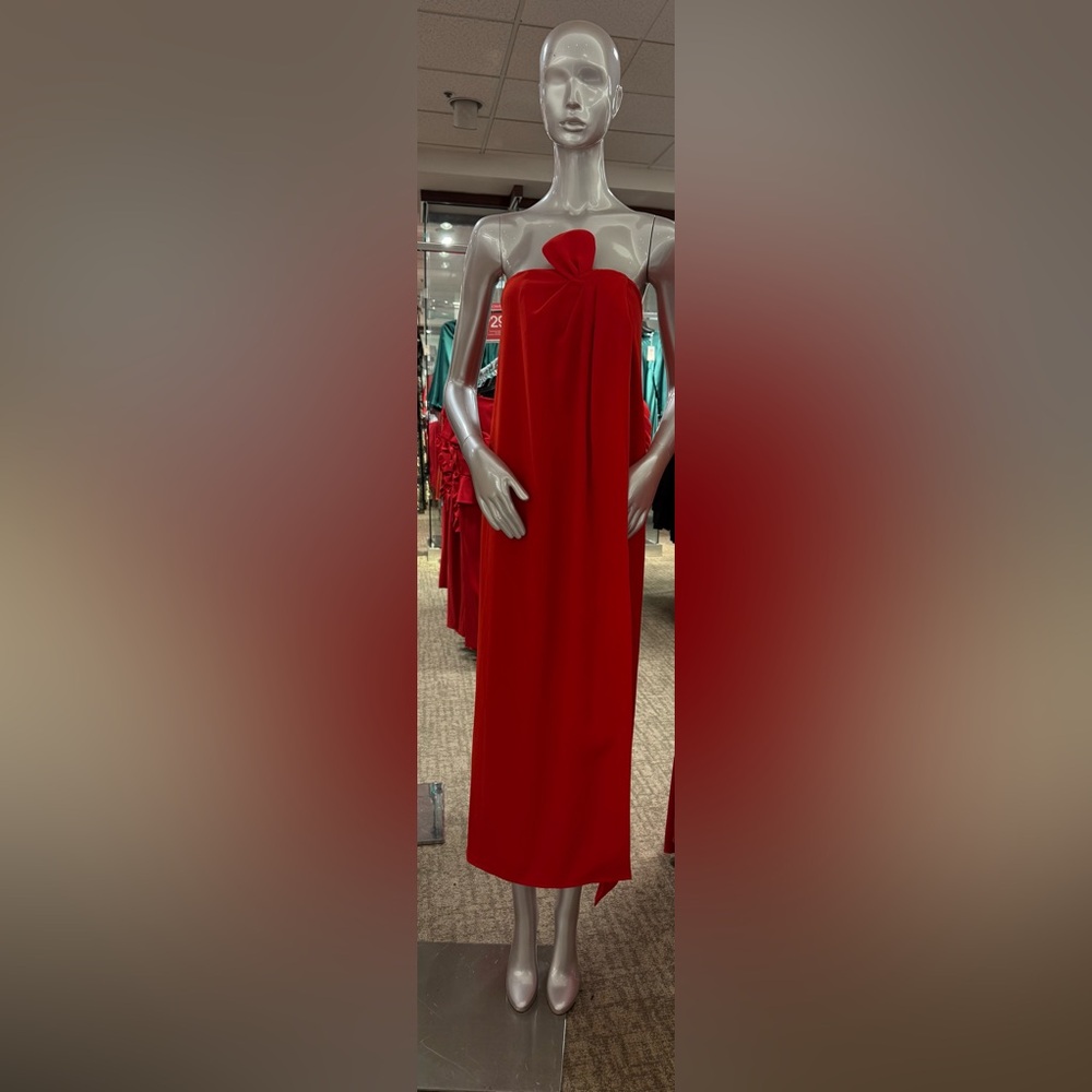 Red strapless Antonio Melani Women’s Dress size 0. Brand new with tags.